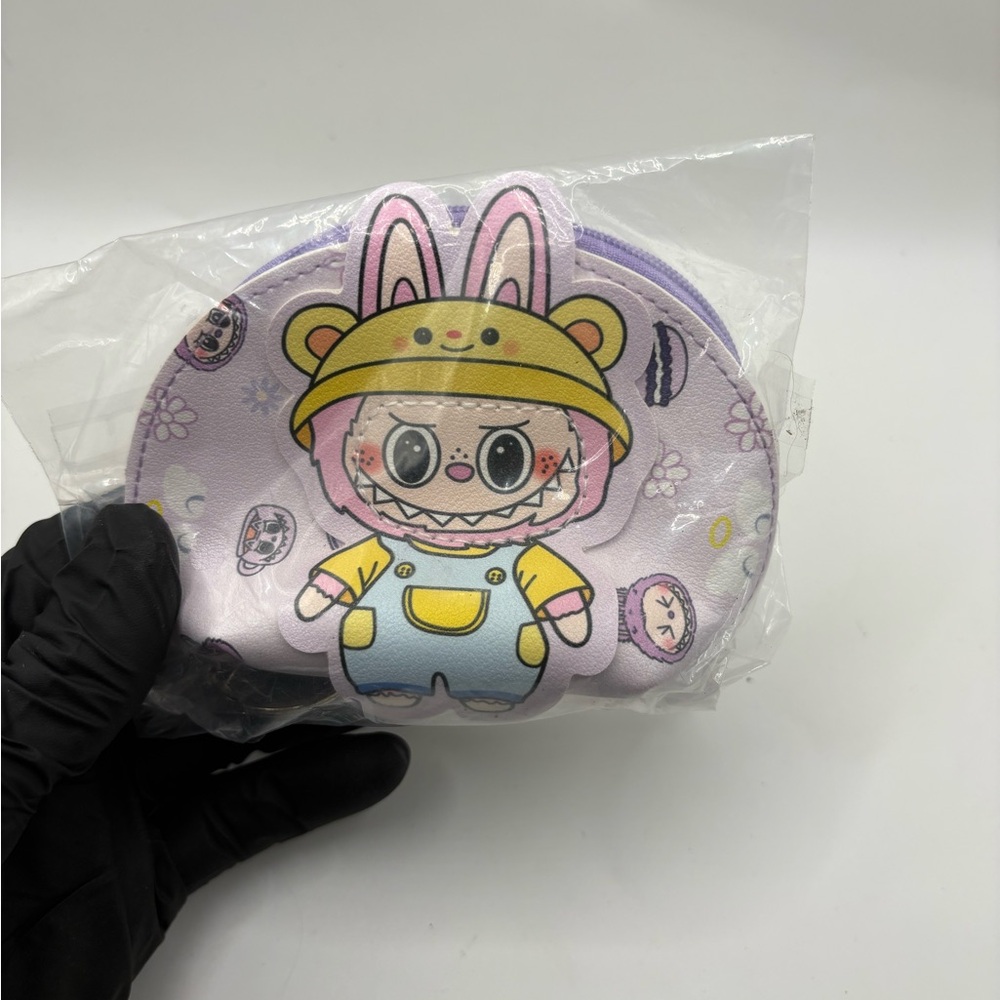 Labubu Pouch/Coin Purse - Purple